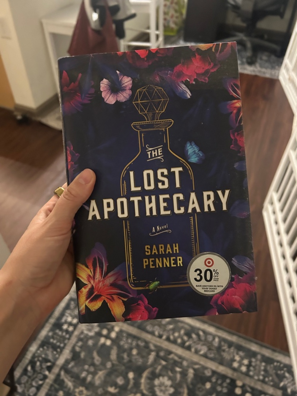The Lost Apothecary Hardcover - Midnight Floral